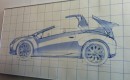 Kia's proposed halo roadster. Photo courtesy of PickupTrucks/Mike Levine.