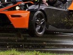 KTM X-Bow crashed at the Nurburgring