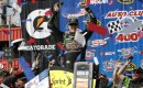 Kyle Busch celebrates in Fontana - image: Kyle Busch Motorsports