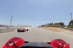 Laguna Seca, from the engine cover of a Ferrari 333 SP