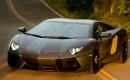 Lamborghini Aventador LP 700-4 on the set of Transformers 4 movie