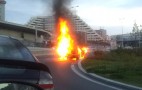 Lamborghini Gallardo Burns To The Ground In Prague: Video