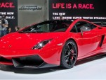 Lamborghini Gallardo LP 570-4 Super Trofeo Stradale live photos