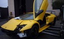Lamborghini Murcielago LP670-4 SV crash