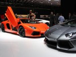 Lamborghini Aventador LP700-4 live photos