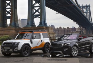 Land Rover DC100 Expedition Version and Evoque Convertible Concept