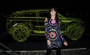 2010 Paris Auto Show: Juliette Lewis at the Range Rover Evoque event 