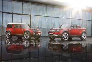 Land Rover Defender Concept 100 in Firenze Red