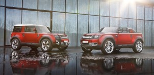 Land Rover Defender Concept 100 in Firenze Red
