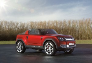 Land Rover Defender Concept 100 in Firenze Red