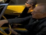Larry King takes a ride in Snoop Dogg's 1967 Pontiac Parisienne convertible