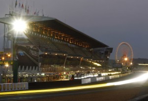 Le Mans race track in France