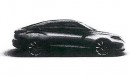 Leaked image of next-gen Saab 9-3. Image via SvD.