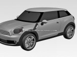 Leaked patent image of production MINI Pacemen 