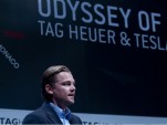 Leonardo DiCaprio at Odyssey of Pioneers launch 