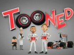 Lewis Hamilton and Jenson Button star in Tooned