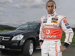 Lewis Hamilton Mercedes Benz GL320 CDI