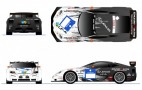 Toyota unveils LF-A race cars for 24-hour Nurburgring race