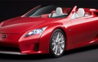 Lexus LF-A Roadster Concept stars at Detroit