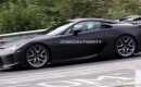 Lexus LF-A spy shots