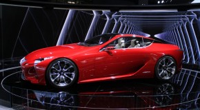 Lexus LF-LC Concept live photos, 2012 Detroit Auto Show