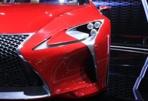 Lexus LF-LC Concept live photos, 2012 Detroit Auto Show