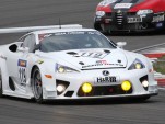 Lexus LFA race car at the Nurburgring