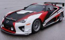 Lexus LFA race car prepared by Gazoo Racing