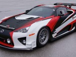 Lexus LFA race car prepared by Gazoo Racing