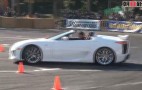 Lexus LFA Roadster Makes Surprise Showing At Drift Event: Video