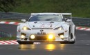 Lexus LFA race car at the Nurburgring