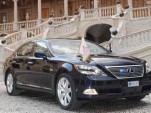 Lexus LS 600h on duty in Monaco