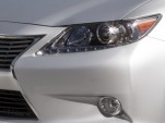 Lexus' teaser image for the 2013 ES sedan.