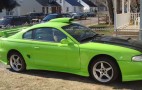 Ebay: The 1995 Lime Green Gobblin Mustang