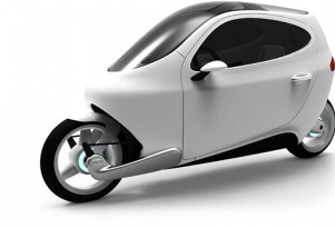 Lit Motors C-1: Electric Motorcycle That Won't Fall Over