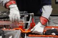 Battery pack assembly at Nissan plant in Smyrna, Tennessee