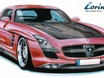 Lorinser Mercedes-Benz SLS AMG preview sketch