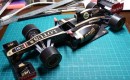 Lotus F1 papercraft racecar - courtesy Lotus F1 Team
