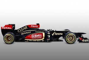 Lotus F1 reveals the E21 chassis for the 2013 F1 season - image: Lotus F1