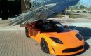 Lotus Mobile solar charging array (Image: Monarch Power)