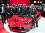 Luca di Montezemolo and the Ferrari LaFerrari