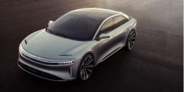Lucid reveals design for its luxury Air sedan, a Tesla competitor