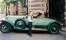 M. Allen Swift with his 1928 Rolls-Royce Phantom I Picadilly Roadster