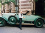 M. Allen Swift with his 1928 Rolls-Royce Phantom I Picadilly Roadster