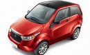 Mahindra e2o electric car