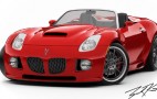Mallett’s wide-body Pitbull Solstice with V8 power
