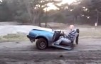 Monday WTF Video: Wacky Serbian Guy Drives Half A Car