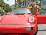 Manny Ramirez and his 1994 Porsche 911 Turbo 964