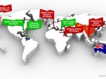 Map of world gas prices