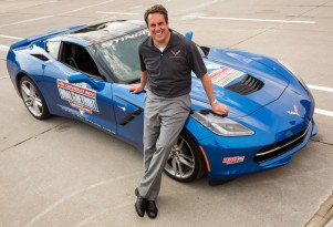 Mark Reuss and the 2014 Chevrolet Corvette Stingray Pace Car